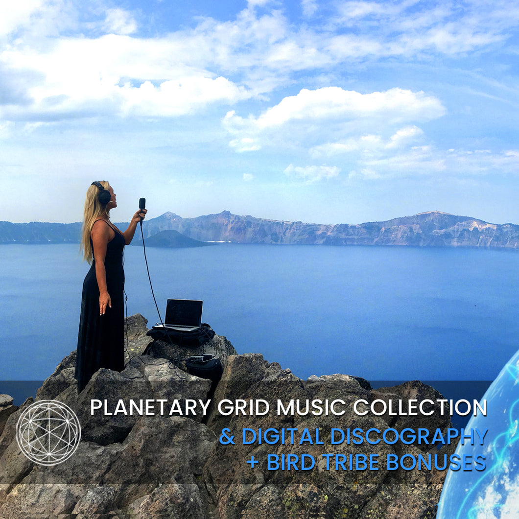 Planetary Grid Music Collection + Digital Discography + Bird Tribe Bonuses